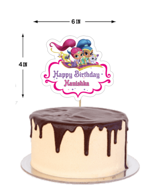 Shimmer And Shine - Cake Topper Set 5Pcs