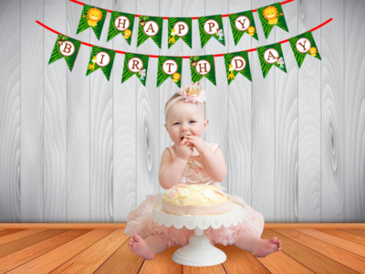 Jungle Theme - Bunting Banner (Non - Personalized) #2