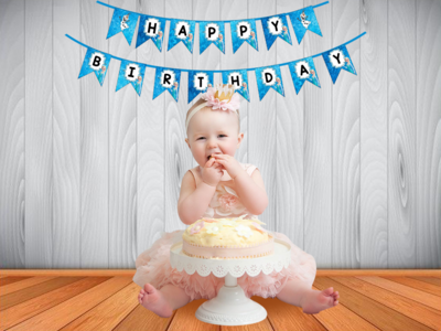 Frozen Elsa Theme - Bunting Banner (Non - Personalized)