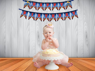 Sports Theme - Bunting Banner (Non - Personalized)