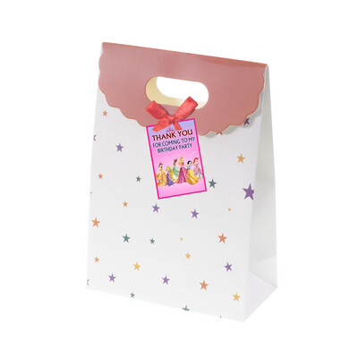 Disney Princess Thank you Tags - 24Pcs (Non Customized)