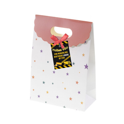 Construction Thank you Tags - 24Pcs (Non Customized)