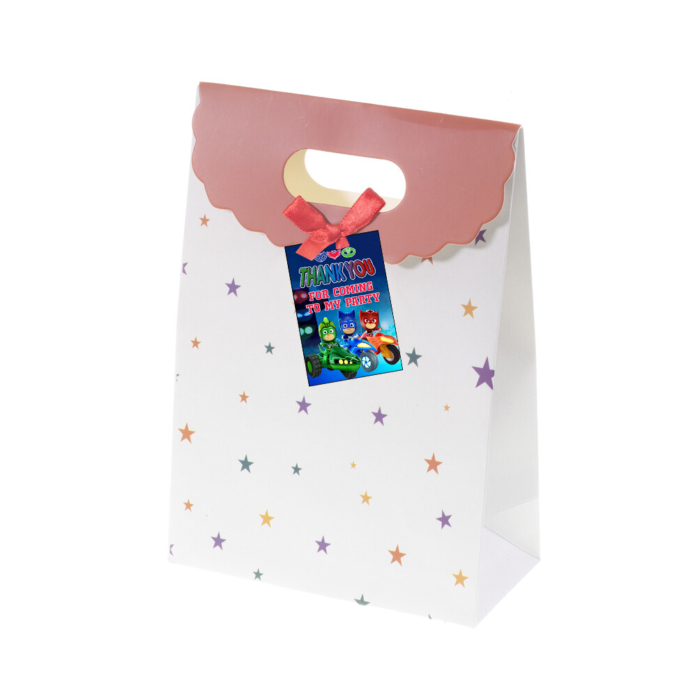 PJ Masks Thank you Tags - 24Pcs (Non Customized)