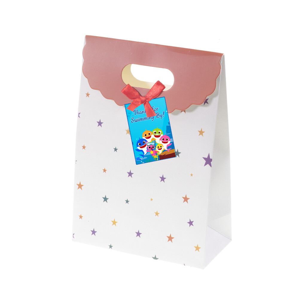 Baby Sharkl Thank you Tags - 24Pcs (Non Customized)