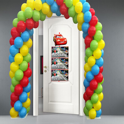 Car Theme Door / Welcome Banner (3ft) - (non customizable product)