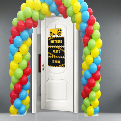 Construction Theme Door / Welcome Banner (3ft) - (non customizable product)