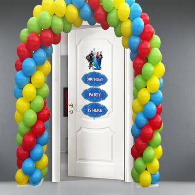 Frozen Elsa Theme Door / Welcome Banner (3ft) - (non customizable product)