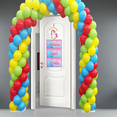 Unicorn Theme Door / Welcome Banner (3ft) - (Non customizable product)