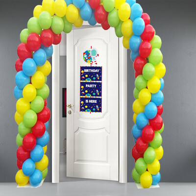 Space Theme Door / Welcome Banner (3ft) - (non customizable product)