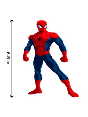 Spiderman Theme Hangings / Danglers (12 Pcs) Non-Customised