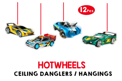 Hot wheels Theme Hangings / Danglers #2 (12 Pcs)