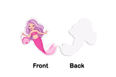 Mermaid Theme Hangings / Danglers (12 Pcs) Non-Customised