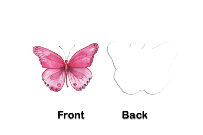 Butterfly Theme Hangings / Danglers #2 (12 Pcs)-(Non-Customised)