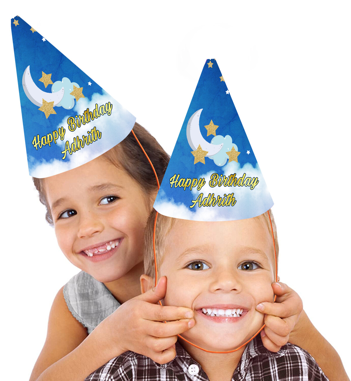Twinkle Star Boy - Party Caps / Hats (10 Pcs)
