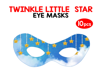 Twinkle Twinkle Star Boy Eyemasks (10 Pcs)