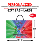 PJ Masks Theme Gift Bag - Large (10 Pcs)