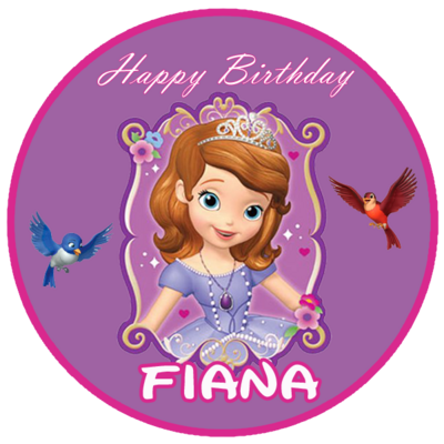 Sofia Princess Theme Ceiling Hangings / Danglers (12 Pcs)