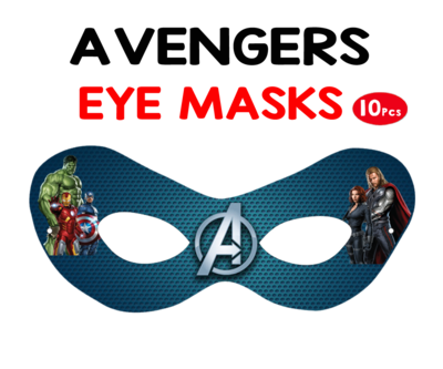 Avengers Theme Eyemasks (10 Pcs)