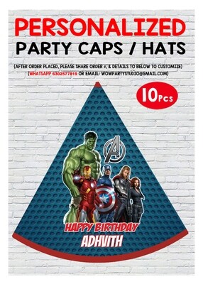 Avengers Birthday Party Combo Kit- 100 Pcs