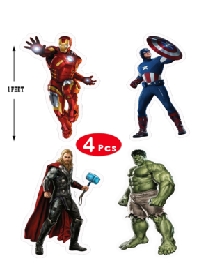 Avengers Cake Topper Combo
