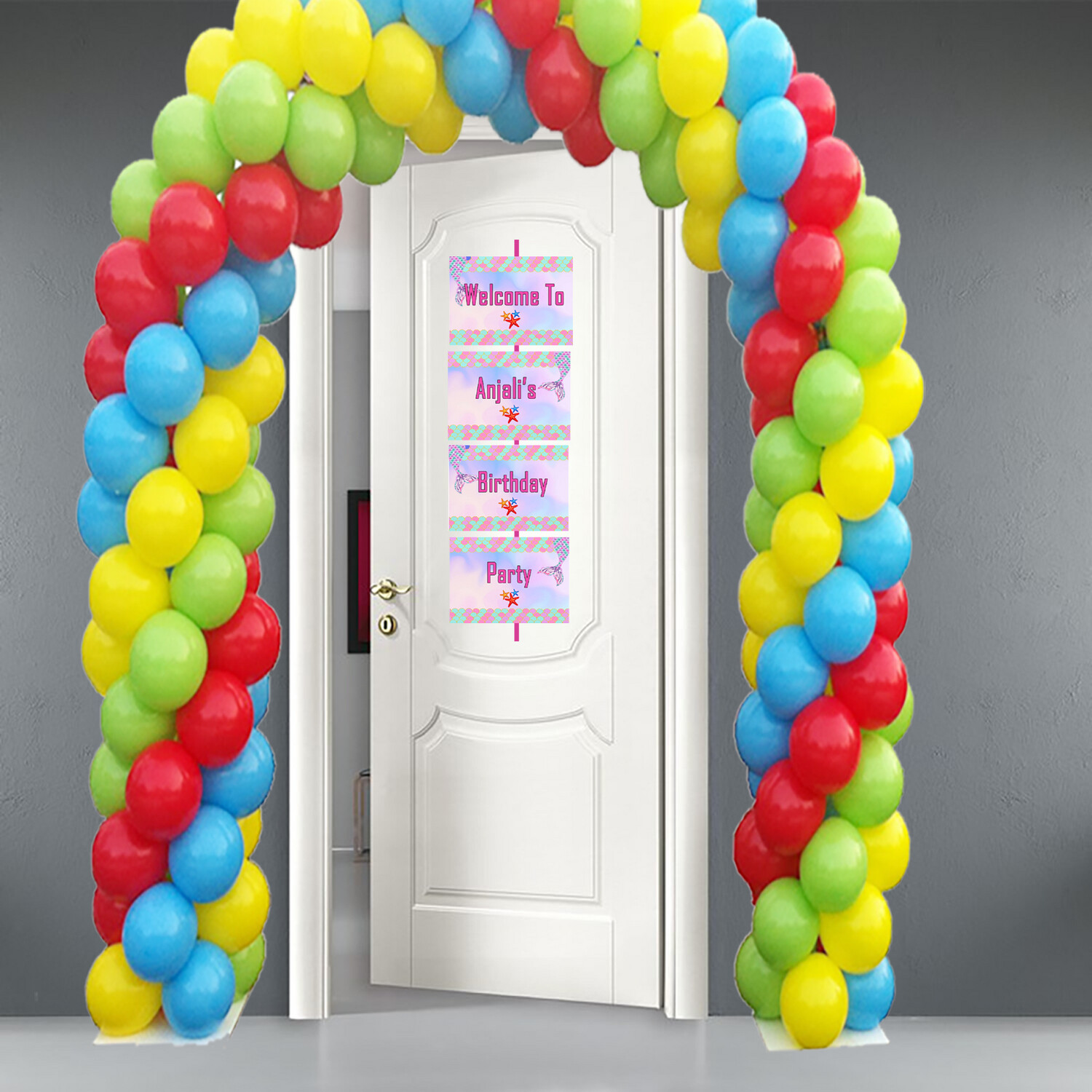 Mermaid - Door / Welcome Banner (3ft)