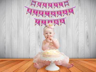 Sofia Princess Theme - Bunting Banner with Name