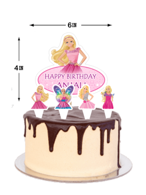 Barbie - Cake Topper Set 5Pcs