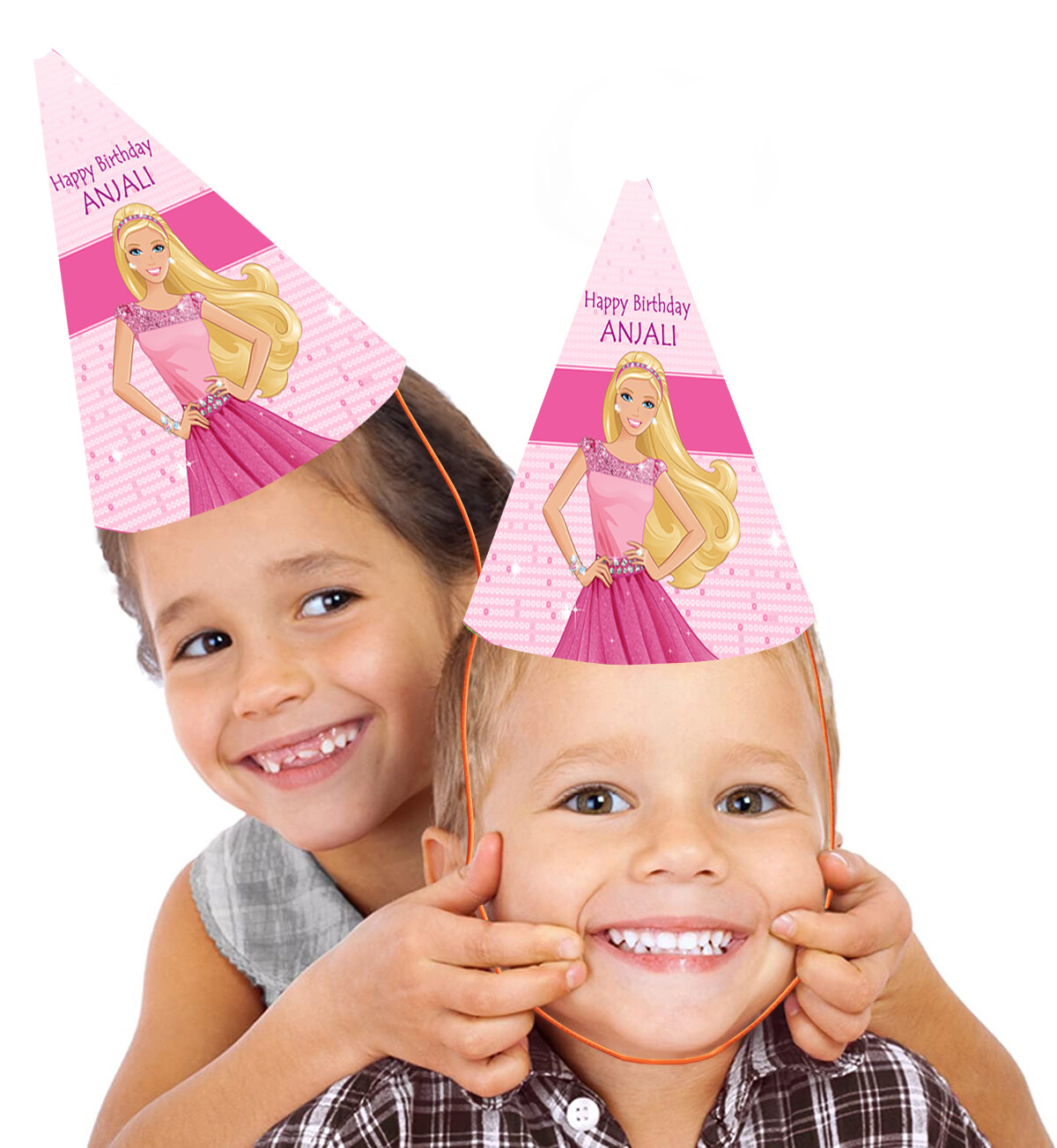 Barbie Party Caps / Hats (10 Pcs)