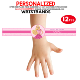 Barbie Theme Wristbands (12 Pcs)