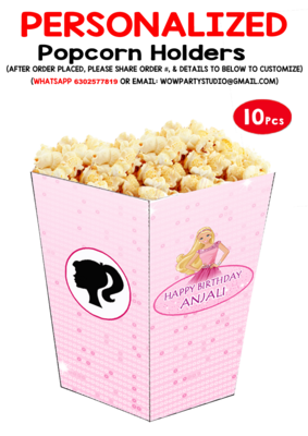 Barbie - Popcorn Boxes (10 Pcs)