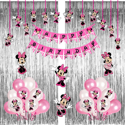 Minnie Mouse Theme - Combo Kit 47Pcs Silver (Non Personalized)