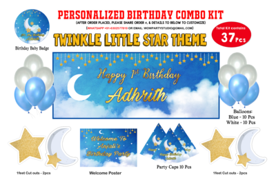 Twinkle Twinkle Star Boy - Combo Kit #2