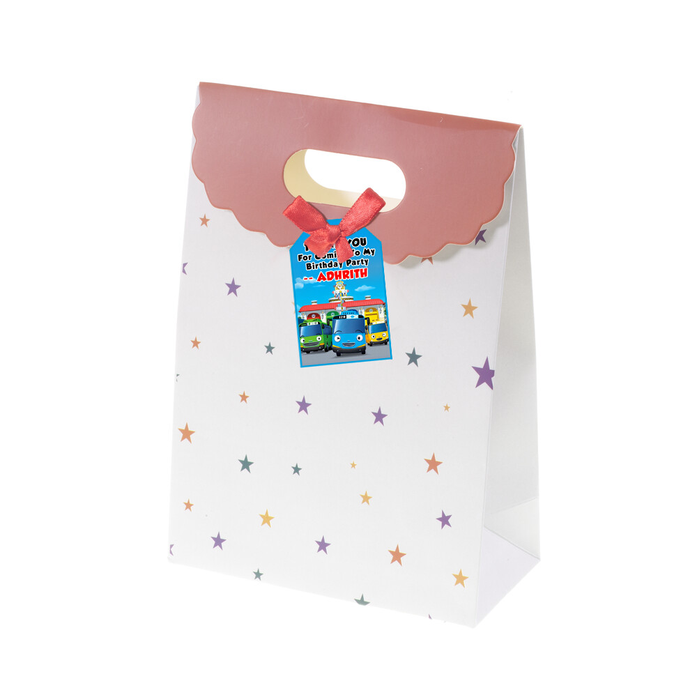 Tayo Bus Thank you Tags (24 Pcs)
