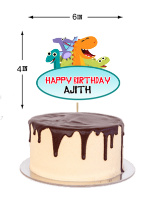 Dino - Cake Topper Combo
