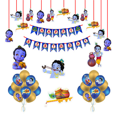 Little Krishna Theme - Combo Kit 45Pcs (Non Personalized)