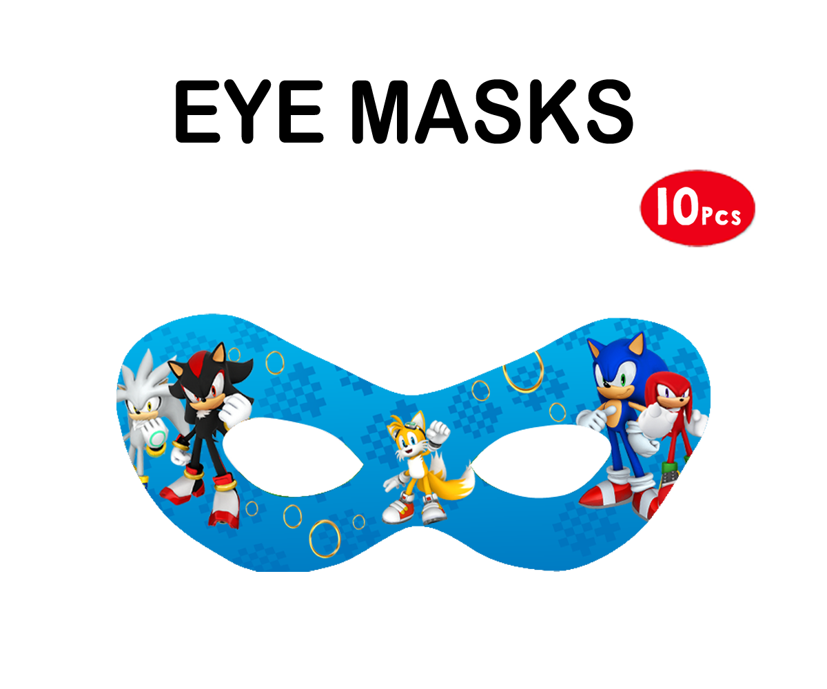 Sonic Theme Eyemasks (10 Pcs)