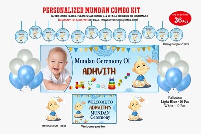 Mundan Ceremony - Combo Kit 36Pcs