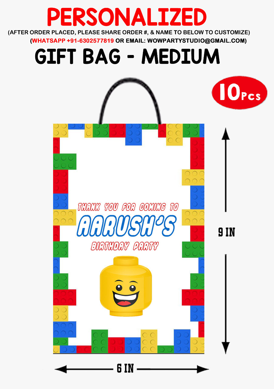 Lego Gift Bag - Medium (10 Pcs)