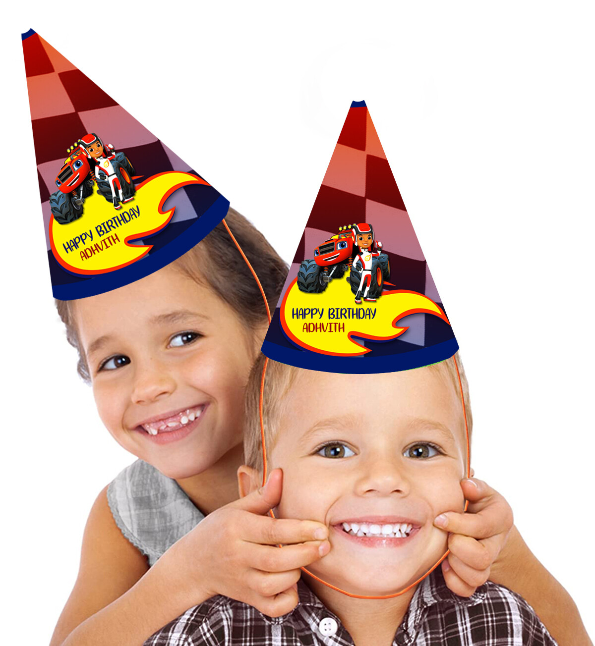 Blaze and the Monster  Machine Party Caps / Hats (10 Pcs)#2