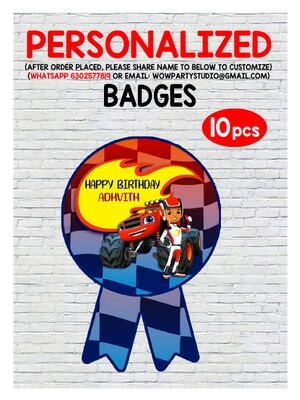 Blaze and the Monster Machine - Badges (10 Pcs)