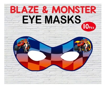 Blaze and the Monster Machine Theme Eyemasks (10 Pcs)