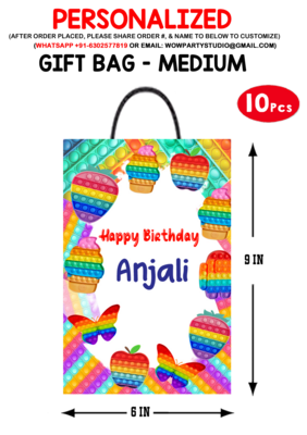 Pop It Gift Bag - Medium (10 Pcs)