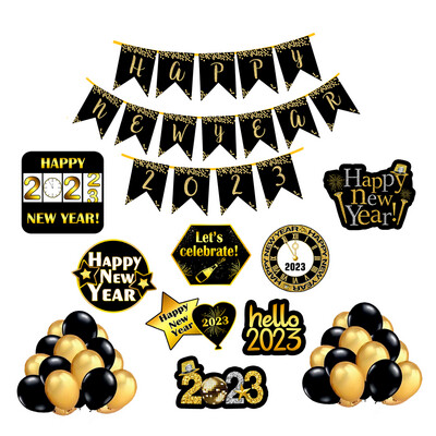 New Year Bunting Combo 29Pcs