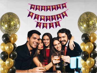 New Year Bunting Banner #1