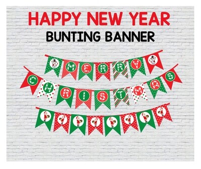 Christmas Bunting Banner #1