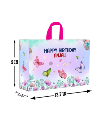 Butterfly Gift Bag - Large (10 Pcs)