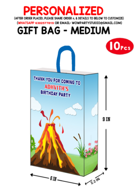 Volcano  Gift Bag - Medium (10 Pcs)