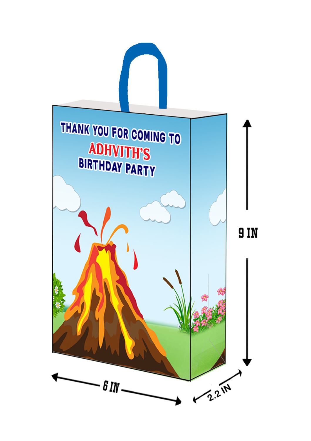 Volcano  Gift Bag - Medium (10 Pcs)