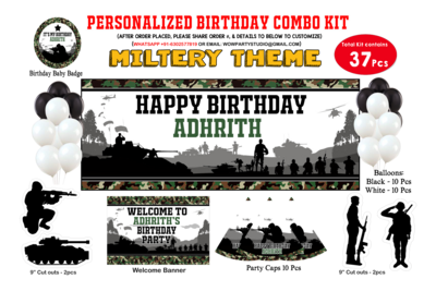 Military  Theme - Combo Kit 37Pcs