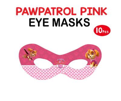 Paw Patrol Pink Theme Eyemasks (10 Pcs)